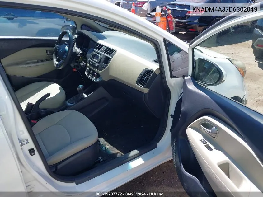 KNADM4A37D6302049 2013 Kia Rio Lx