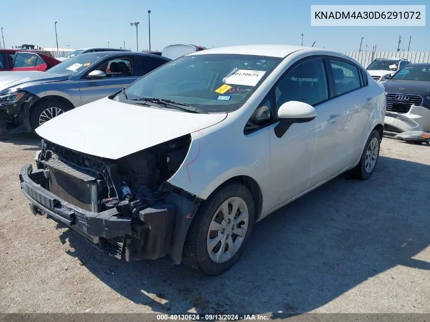 KNADM4A30D6291072 2013 Kia Rio Lx