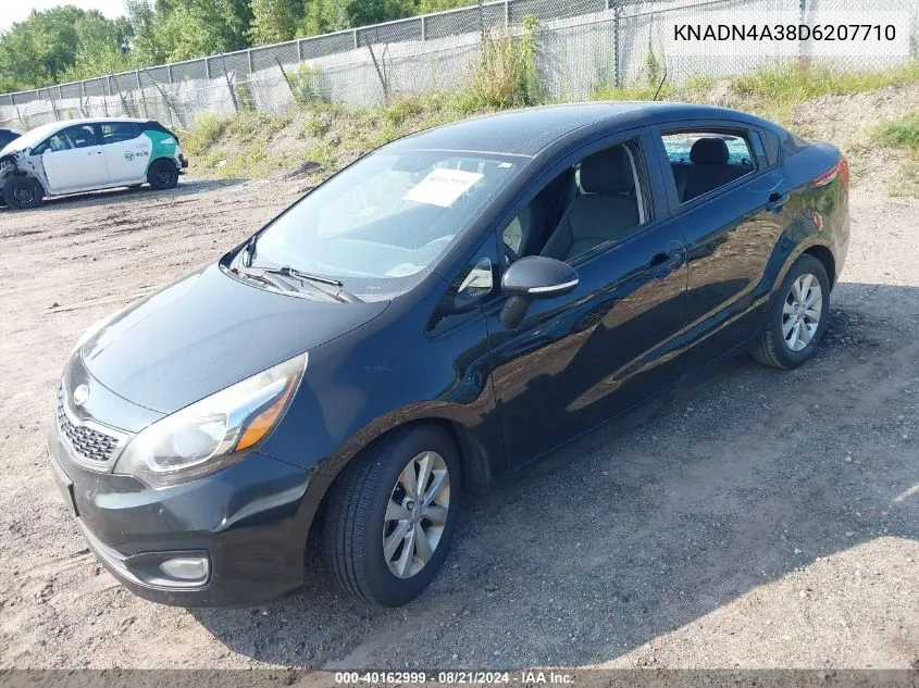 KNADN4A38D6207710 2013 Kia Rio Ex/Sx