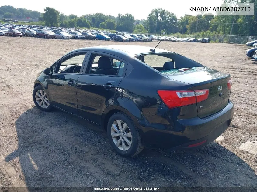 2013 Kia Rio Ex/Sx VIN: KNADN4A38D6207710 Lot: 40162999