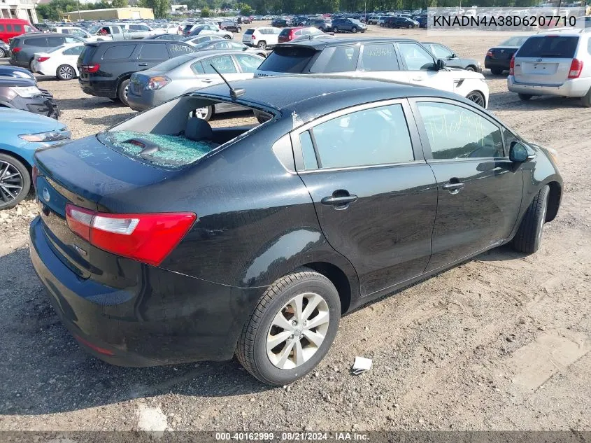 2013 Kia Rio Ex/Sx VIN: KNADN4A38D6207710 Lot: 40162999