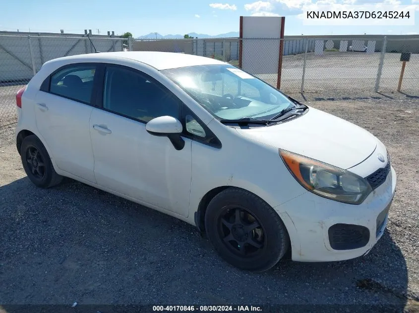 KNADM5A37D6245244 2013 Kia Rio Lx