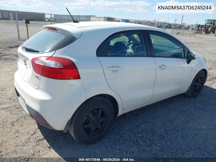 KNADM5A37D6245244 2013 Kia Rio Lx