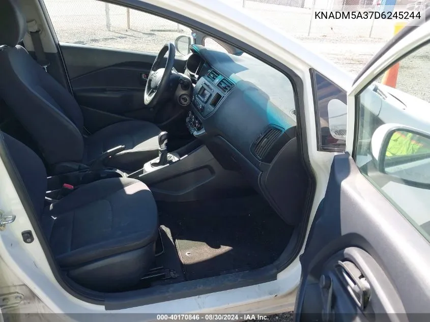 KNADM5A37D6245244 2013 Kia Rio Lx