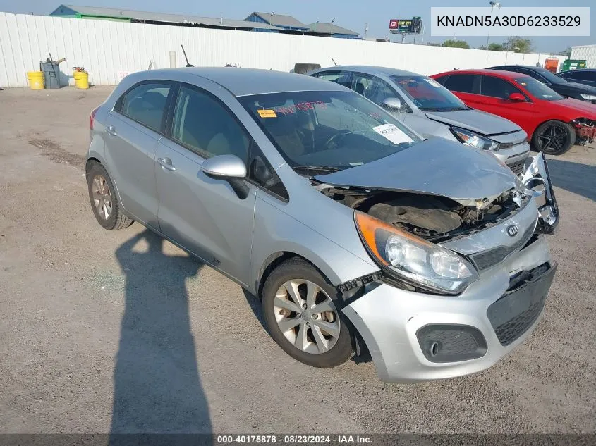 2013 Kia Rio Ex VIN: KNADN5A30D6233529 Lot: 40175878