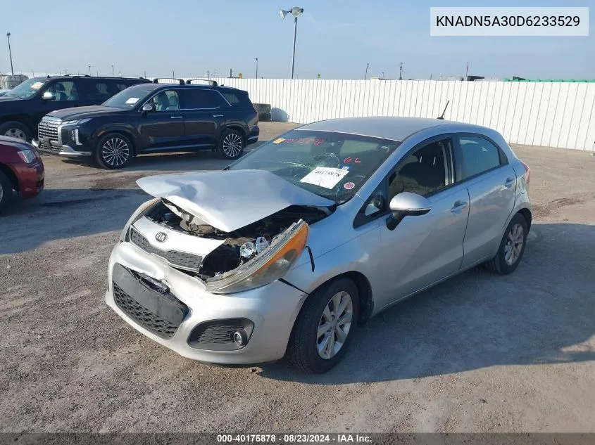 2013 Kia Rio Ex VIN: KNADN5A30D6233529 Lot: 40175878