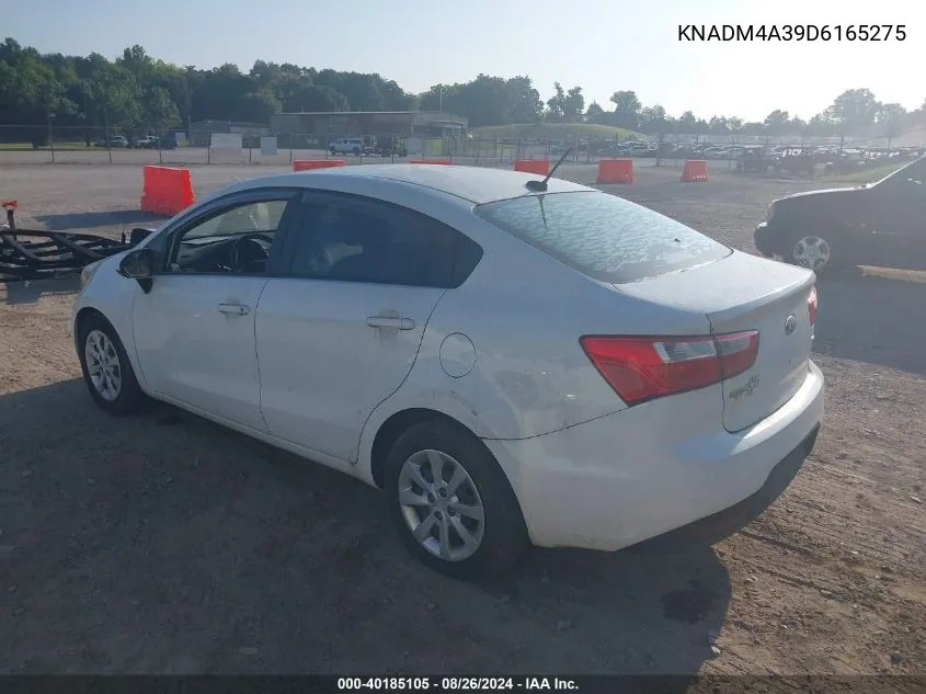 KNADM4A39D6165275 2013 Kia Rio Lx