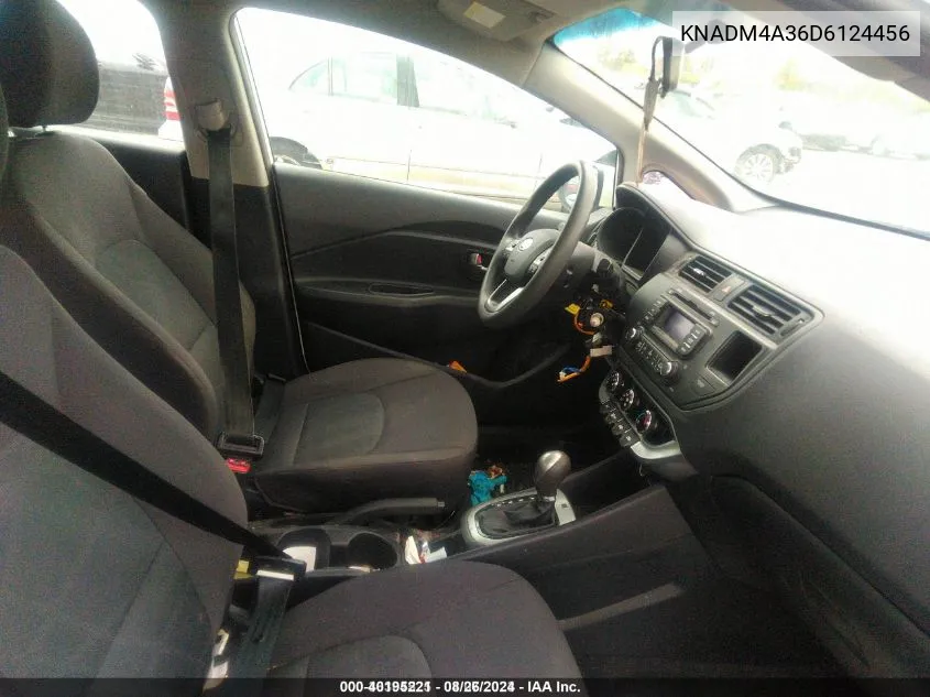 KNADM4A36D6124456 2013 Kia Rio Lx