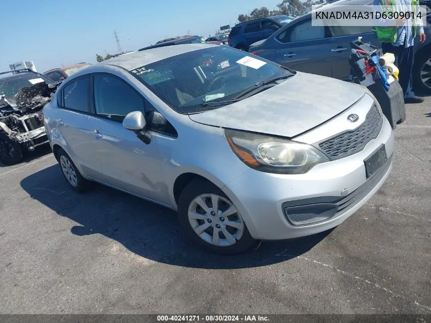 KNADM4A31D6309014 2013 Kia Rio Lx