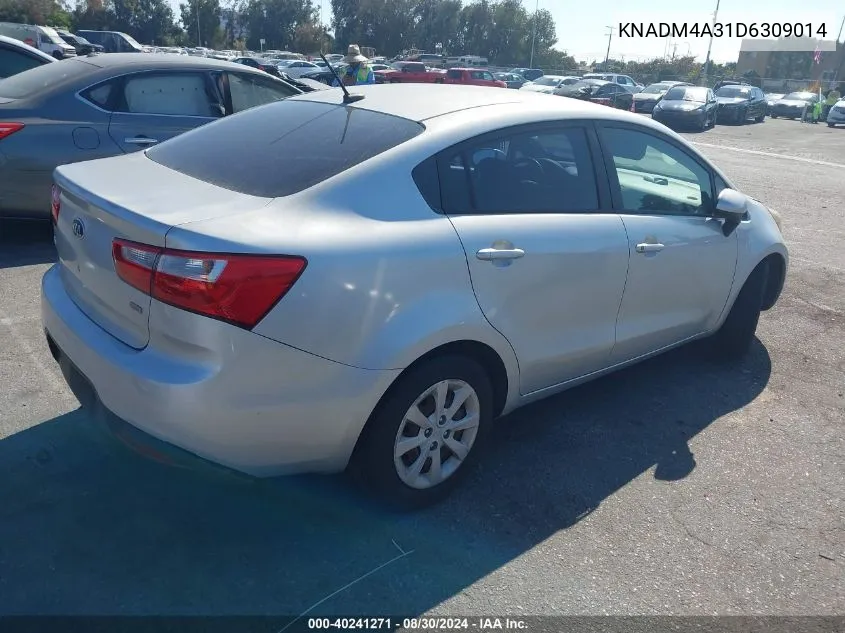 KNADM4A31D6309014 2013 Kia Rio Lx