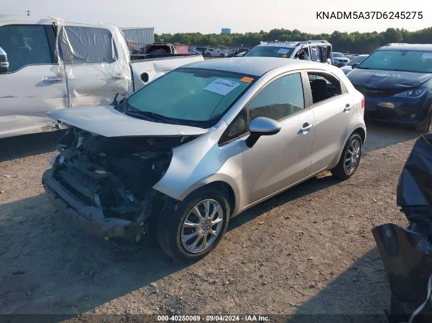 KNADM5A37D6245275 2013 Kia Rio Lx