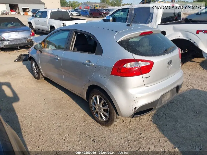 2013 Kia Rio Lx VIN: KNADM5A37D6245275 Lot: 40250069