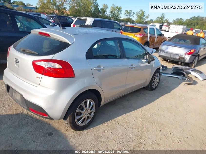 KNADM5A37D6245275 2013 Kia Rio Lx