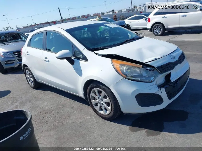 KNADM5A30D6248132 2013 Kia Rio Lx