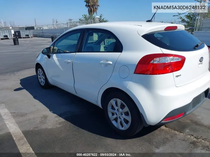 KNADM5A30D6248132 2013 Kia Rio Lx