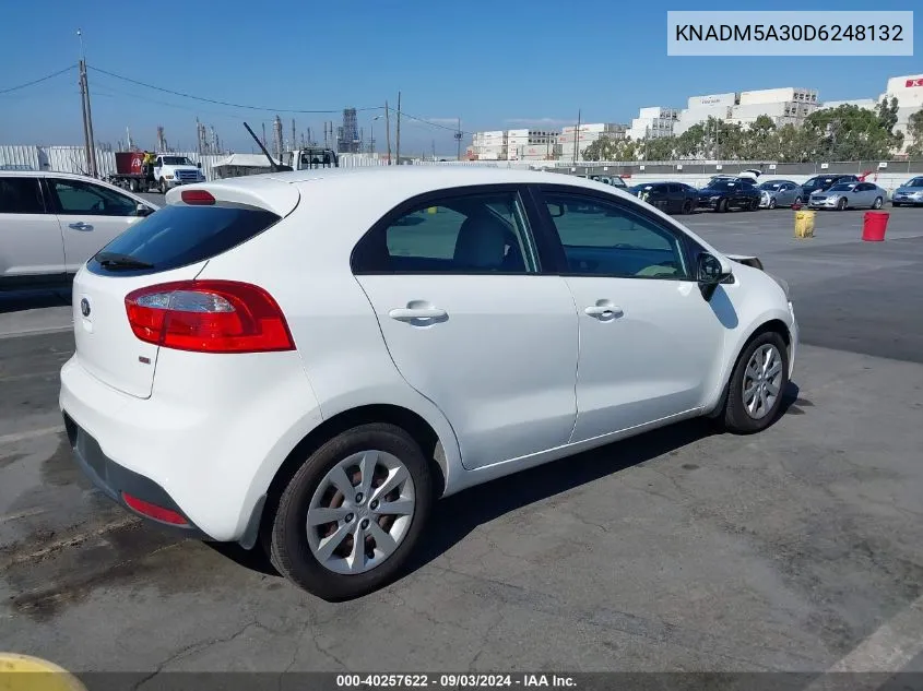 KNADM5A30D6248132 2013 Kia Rio Lx