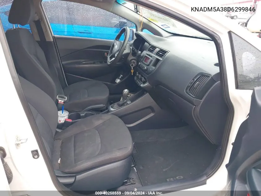 KNADM5A38D6299846 2013 Kia Rio Lx