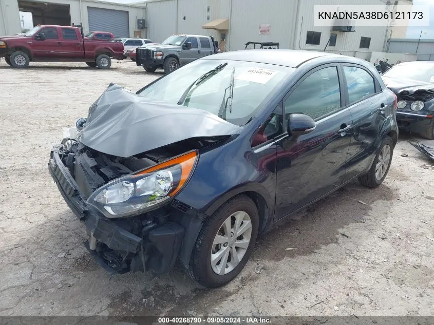 KNADN5A38D6121173 2013 Kia Rio Ex/Sx