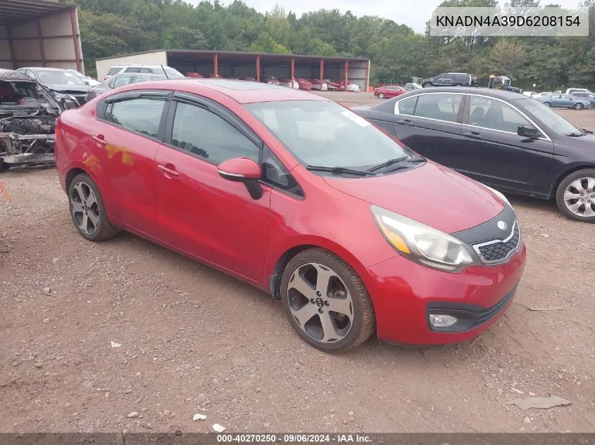 KNADN4A39D6208154 2013 Kia Rio Sx