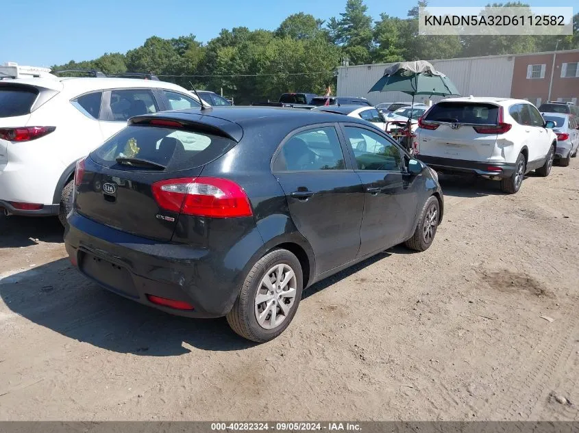 KNADN5A32D6112582 2013 Kia Rio Ex/Sx