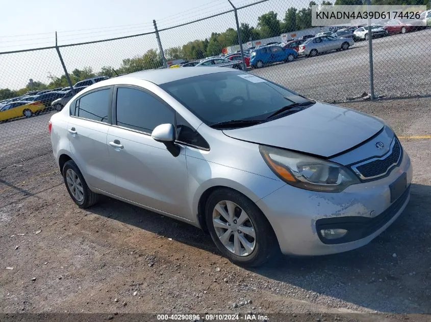 KNADN4A39D6174426 2013 Kia Rio Ex/Sx