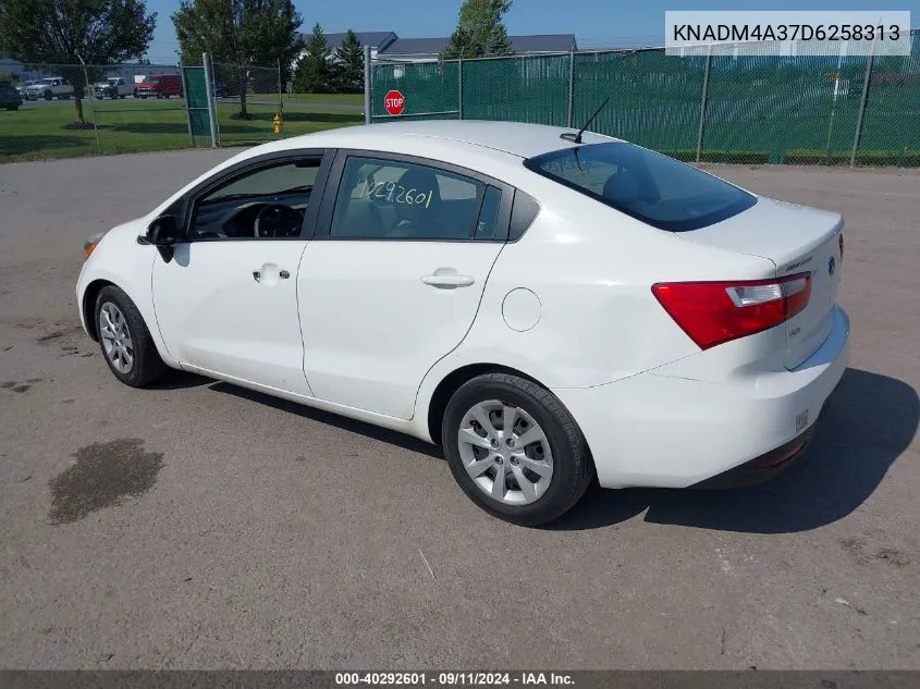 KNADM4A37D6258313 2013 Kia Rio Lx