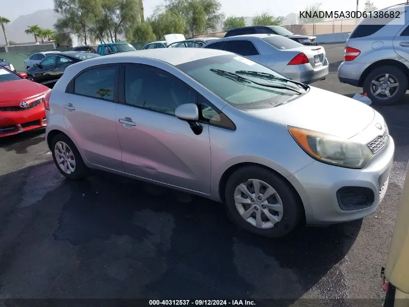 KNADM5A30D6138682 2013 Kia Rio Lx