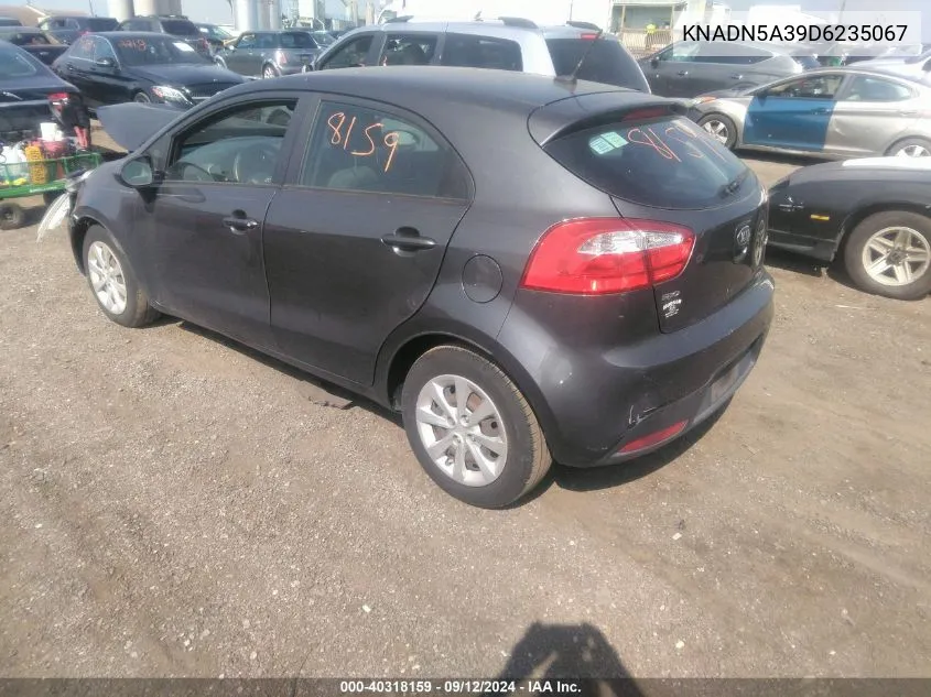 KNADN5A39D6235067 2013 Kia Rio Ex