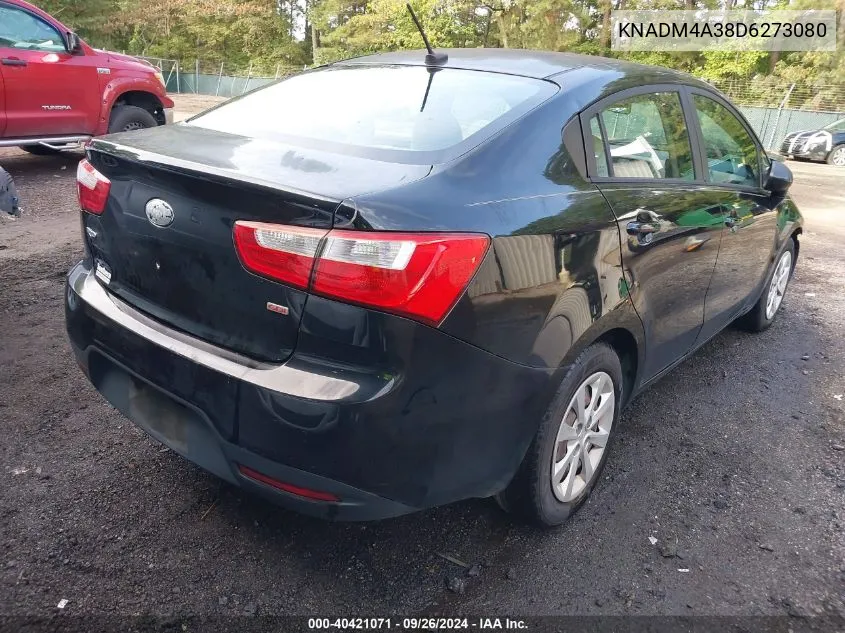 KNADM4A38D6273080 2013 Kia Rio Lx