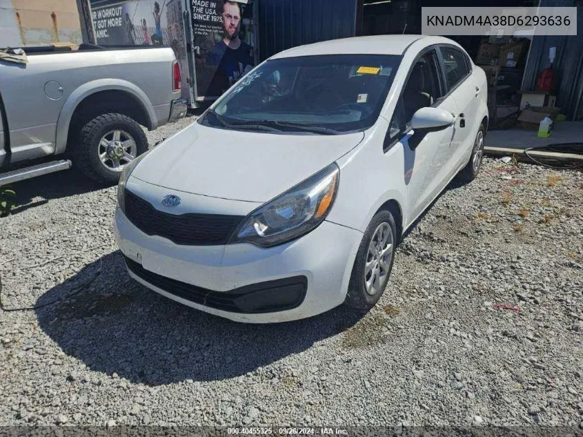 KNADM4A38D6293636 2013 Kia Rio