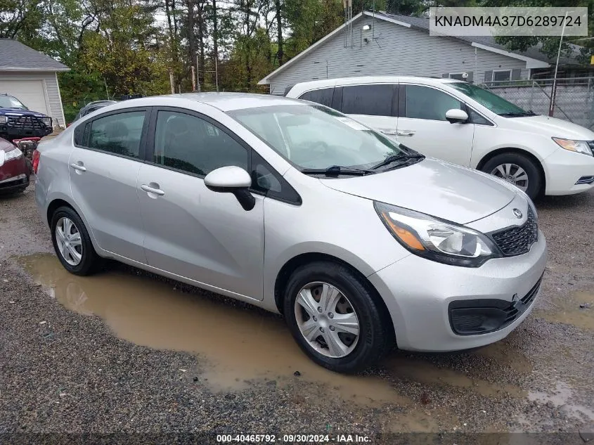 KNADM4A37D6289724 2013 Kia Rio Lx