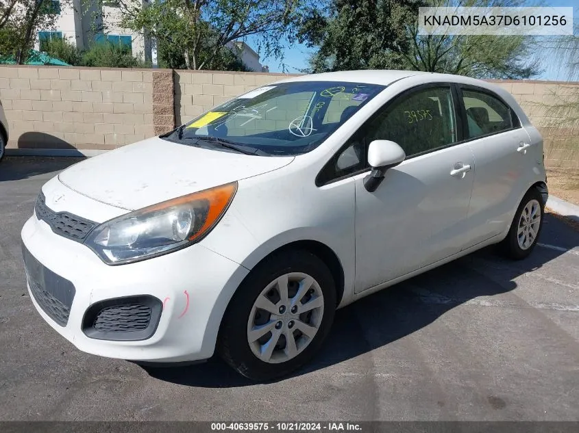 2013 Kia Rio Lx VIN: KNADM5A37D6101256 Lot: 40639575