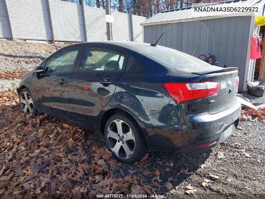 KNADN4A35D6229972 2013 Kia Rio Sx