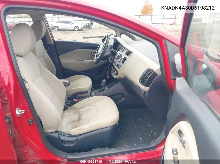 KNADN4A30D6198212 2013 Kia Rio Ex