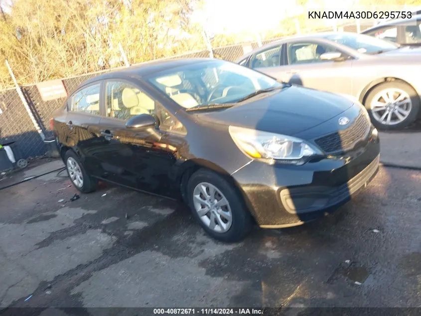 KNADM4A30D6295753 2013 Kia Rio Lx