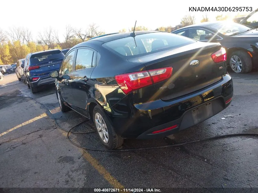 KNADM4A30D6295753 2013 Kia Rio Lx