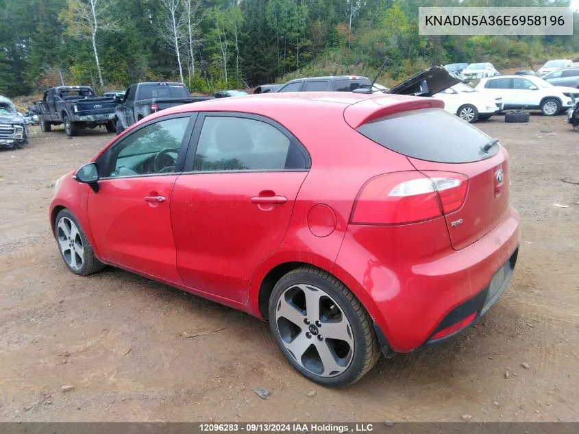 KNADN5A36E6958196 2014 Kia Rio