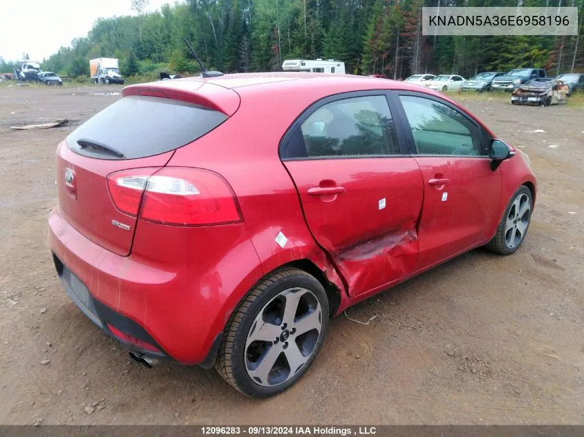 KNADN5A36E6958196 2014 Kia Rio