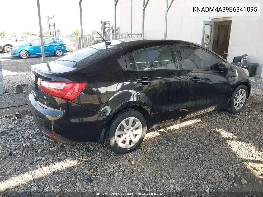 2014 Kia Rio Lx VIN: KNADM4A39E6341095 Lot: 39620145