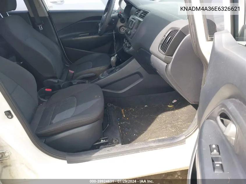 KNADM4A36E6326621 2014 Kia Rio Lx