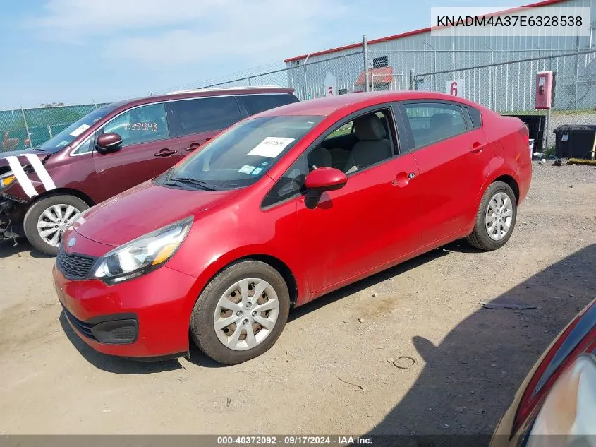 KNADM4A37E6328538 2014 Kia Rio Lx