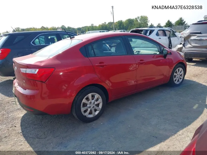 KNADM4A37E6328538 2014 Kia Rio Lx