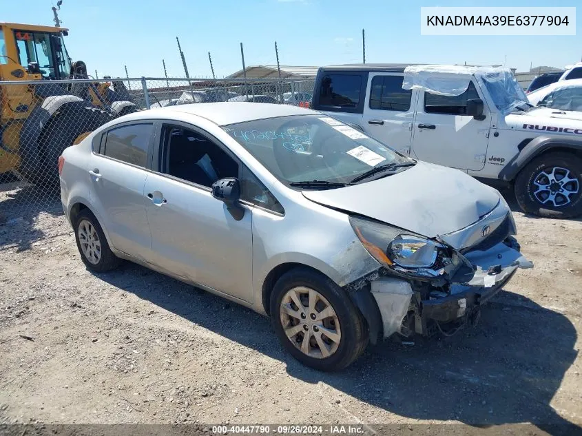 KNADM4A39E6377904 2014 Kia Rio Lx