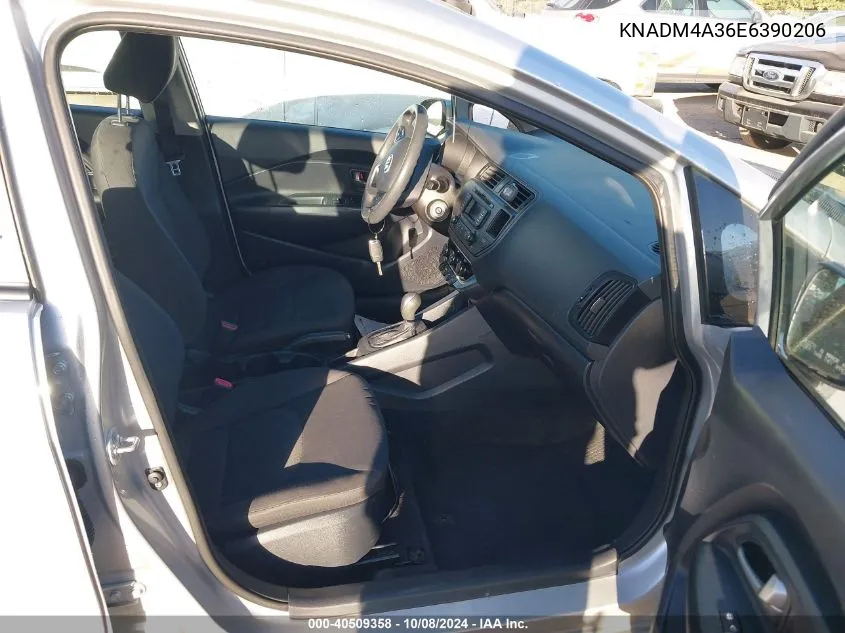 KNADM4A36E6390206 2014 Kia Rio Lx