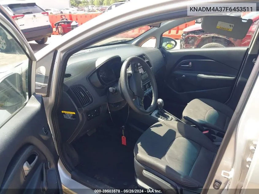 KNADM4A37F6453511 2015 Kia Rio Lx