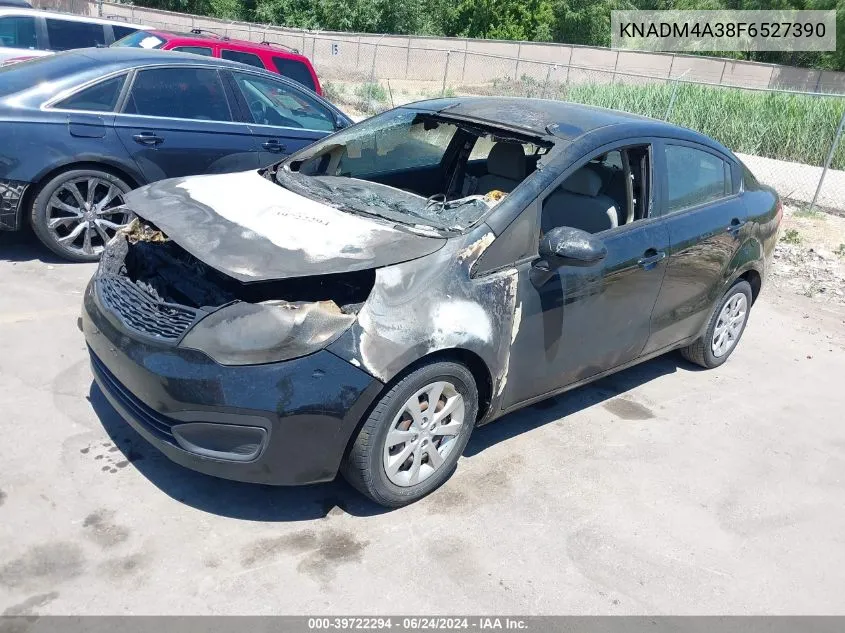 KNADM4A38F6527390 2015 Kia Rio Lx