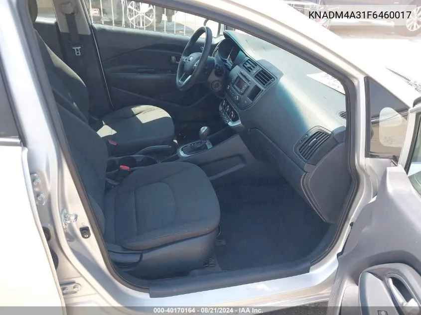 KNADM4A31F6460017 2015 Kia Rio Lx