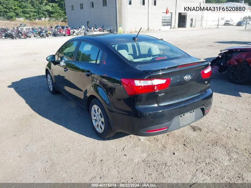 KNADM4A31F6520880 2015 Kia Rio Lx