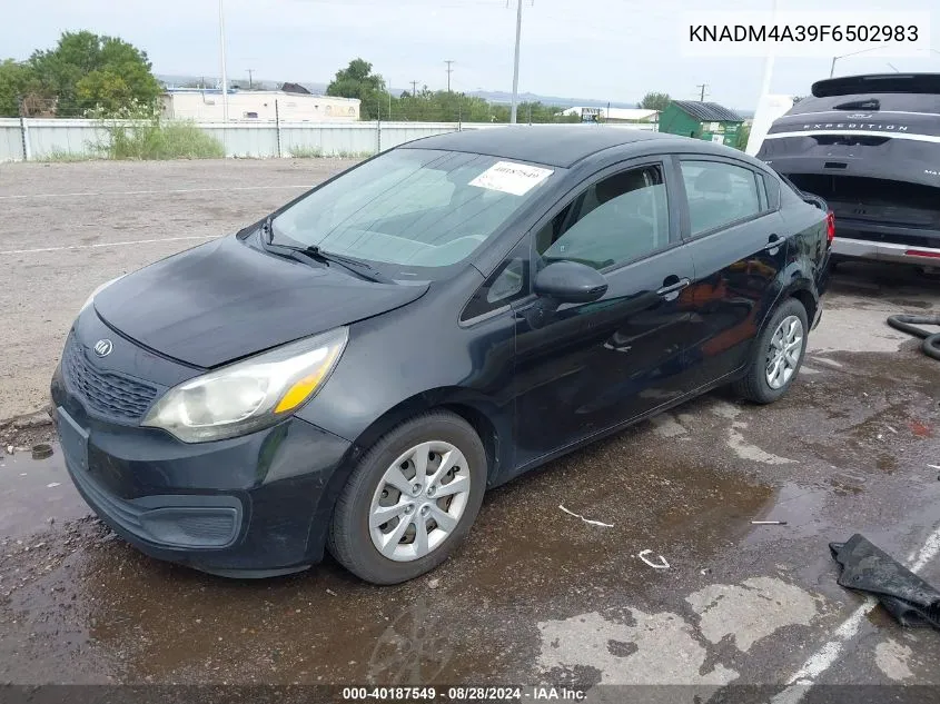 KNADM4A39F6502983 2015 Kia Rio Lx