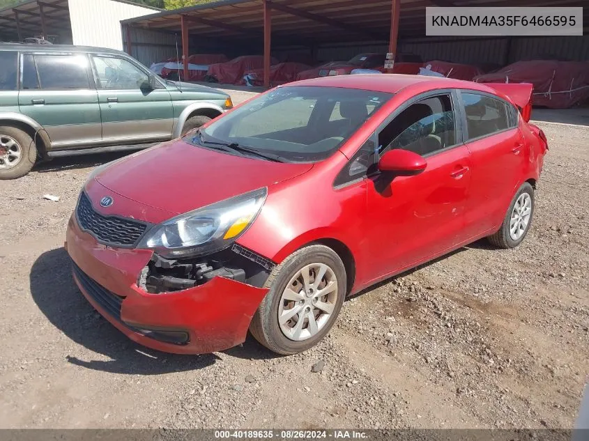 KNADM4A35F6466595 2015 Kia Rio Lx